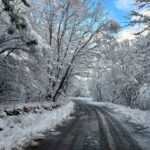 Сняг, зимна обстановка, снежна покривка