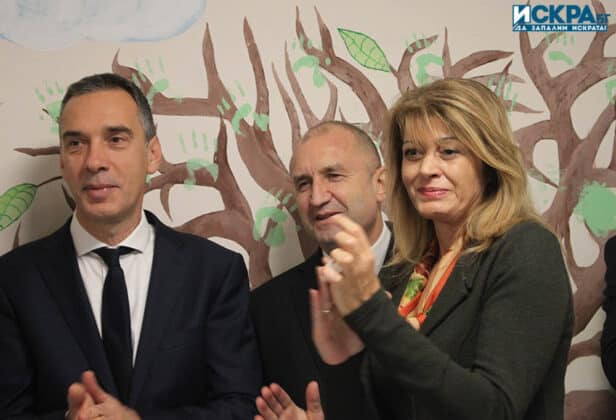 Димитър Николов, Румен Радев и Десислава Радева