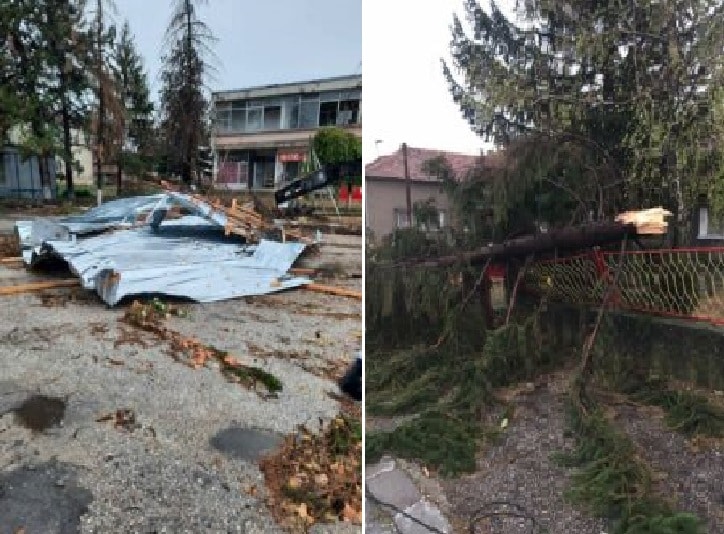 Бурите нанесоха множество щети в цяла България Двама души загинаха