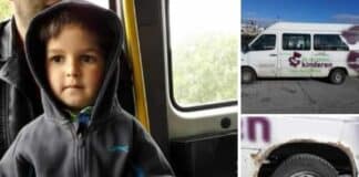 Деца, развален бус