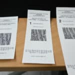 Бюлетини от машина