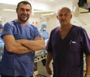 Д-р Никола Колев и проф. д-р Валентин Василев