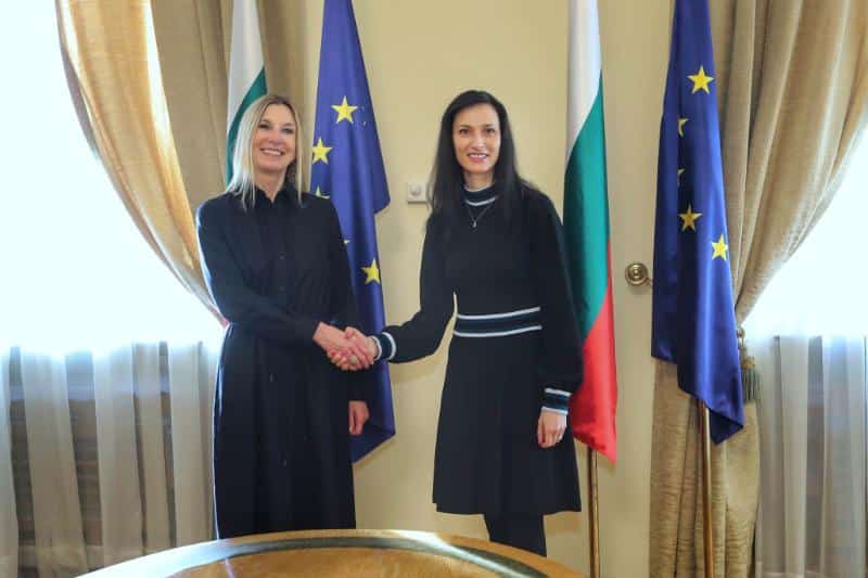 Вицепремиерът и министър на външните работи Мария Габриел се срещна