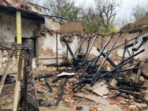 Изгоряла къща
