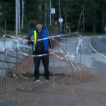 Изкоп за отстраняване на аварията