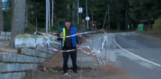 Изкоп за отстраняване на аварията