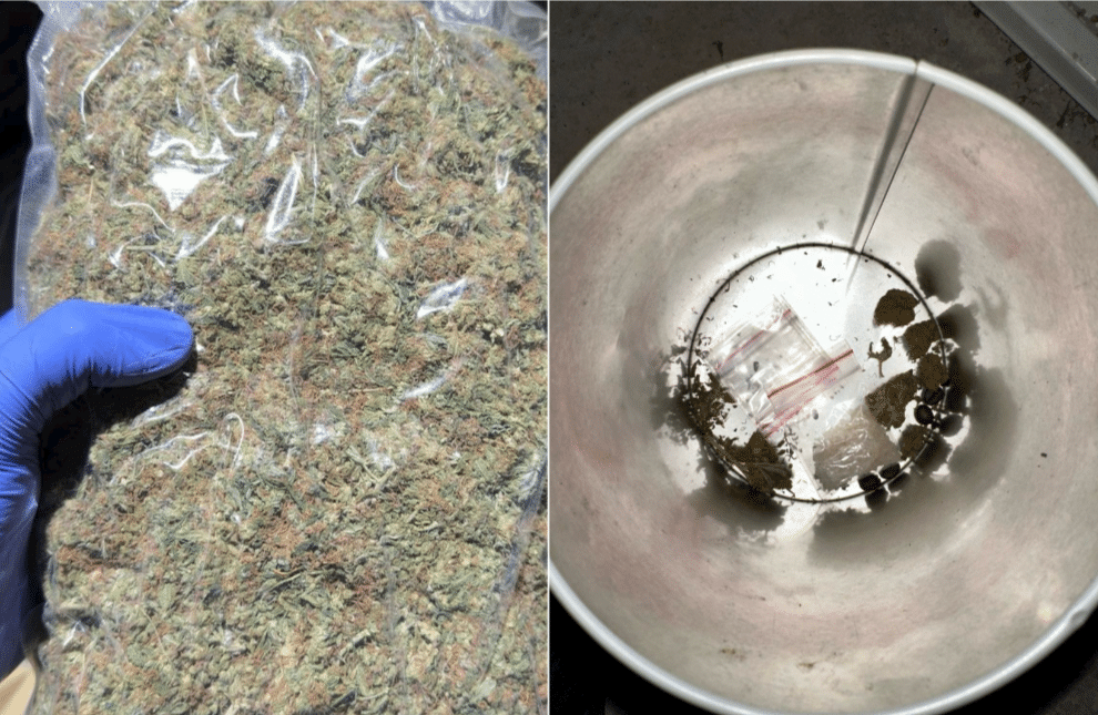 Столични полицаи са открили голямо количество марихуана и метамфетамин в