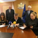 Подписване на договорите