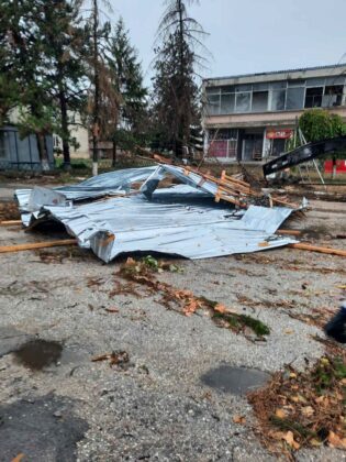 Поражения от буря