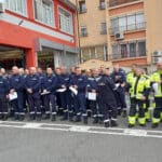 Награждаване на пожарникари