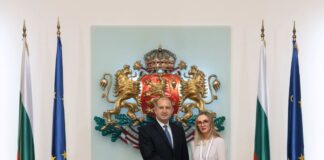 Румен Радев и Доника Ходжа