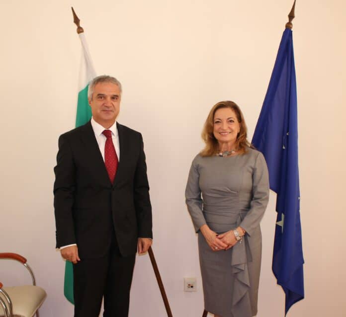 Румен Радев и Джузепина Дзара