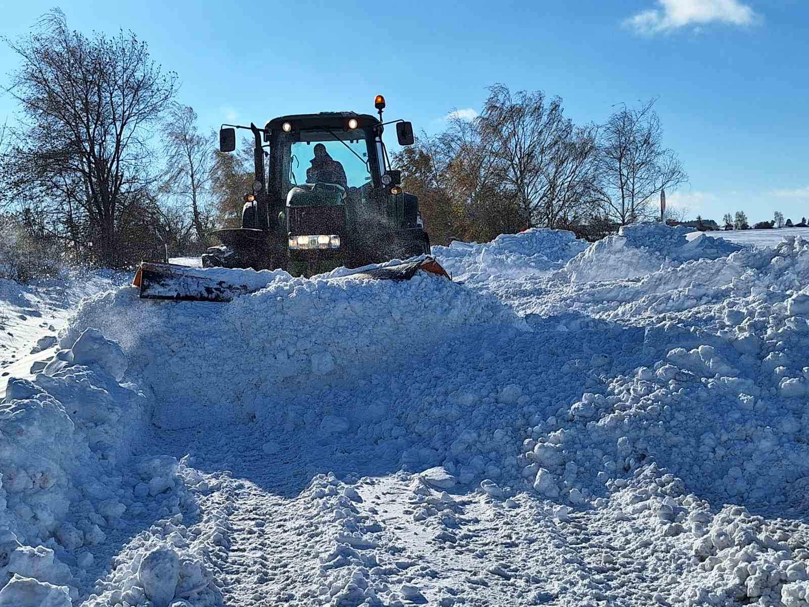 В Разградска област където метеорологичната обстановка беше една от най тежките