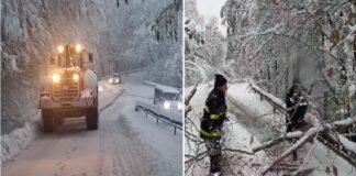 Сняг, зимна обстановка