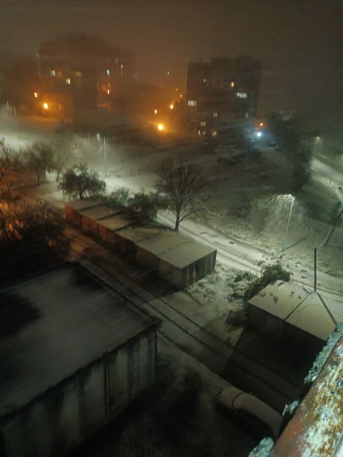 Сняг в Шумен