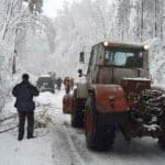 Сняг, зимна обстановка