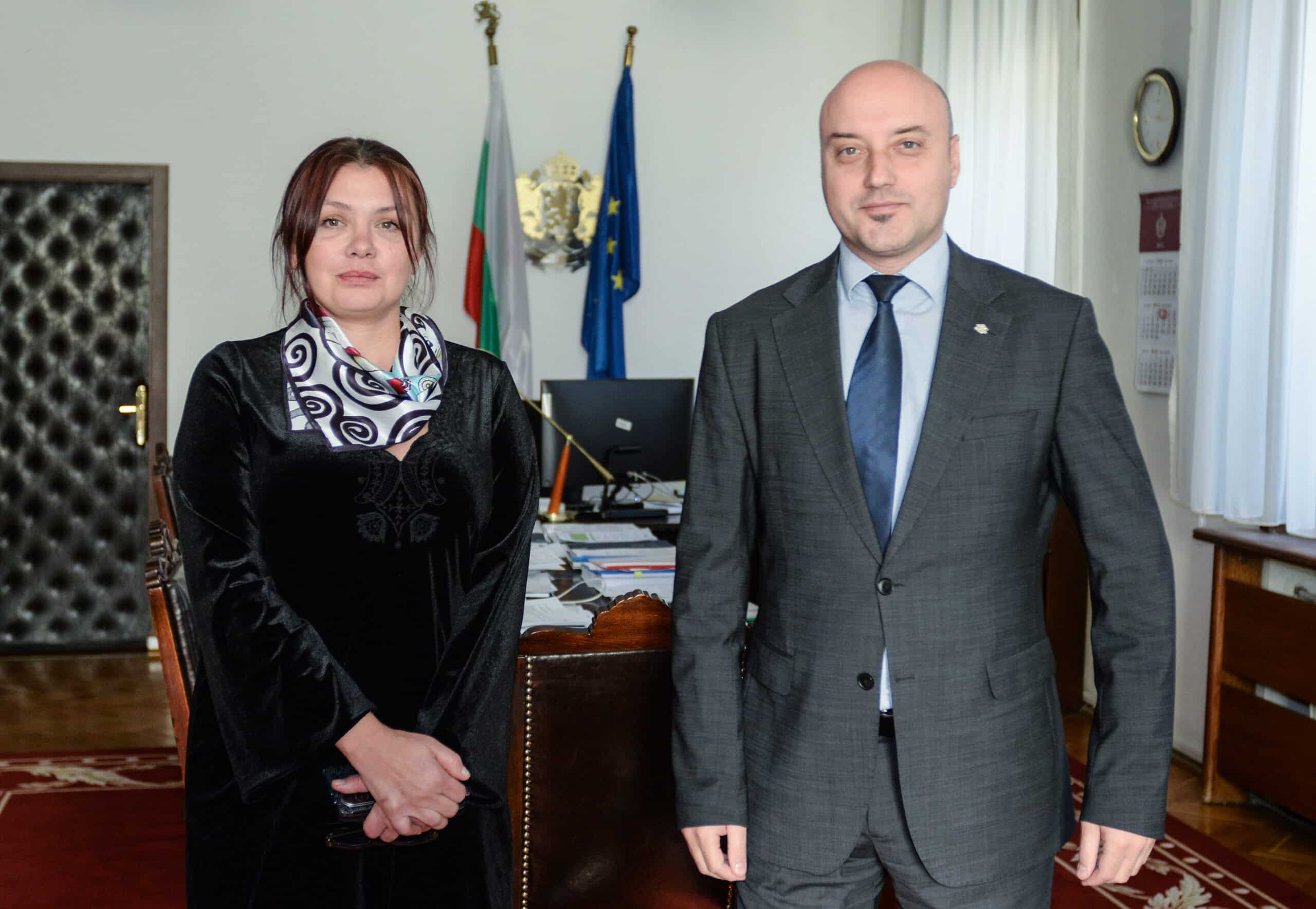 Министърът на правосъдието Атанас Славов обсъди с европейския прокурор Теодора