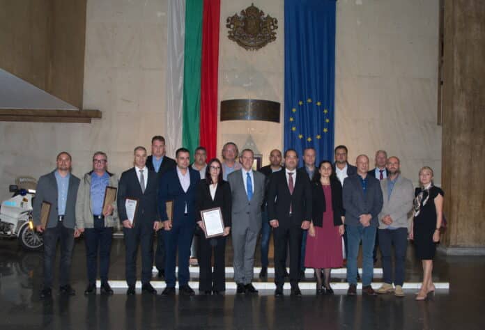 Церемония в МВР