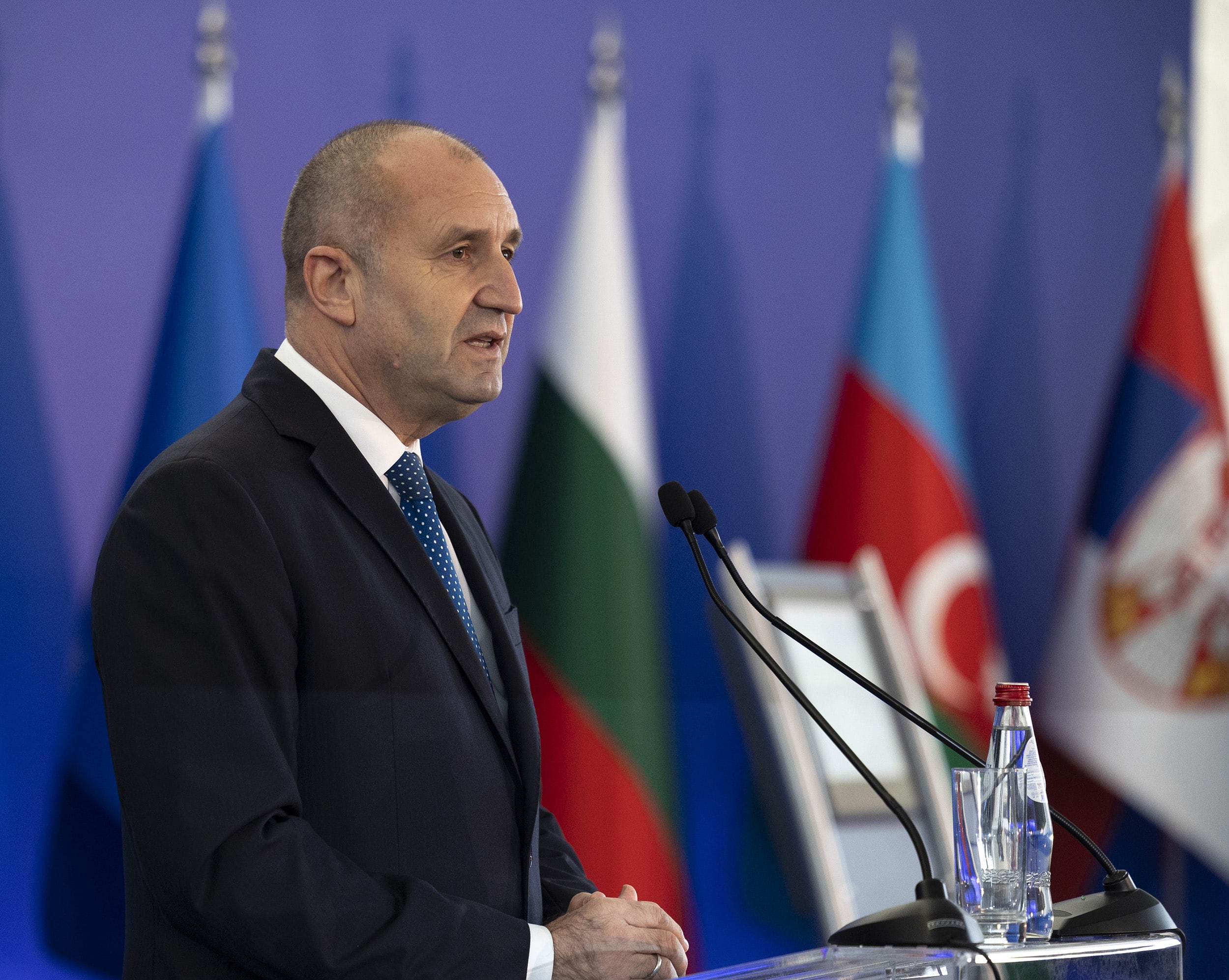 Държавният глава Румен Радев проведе днес среща с ръководителите на