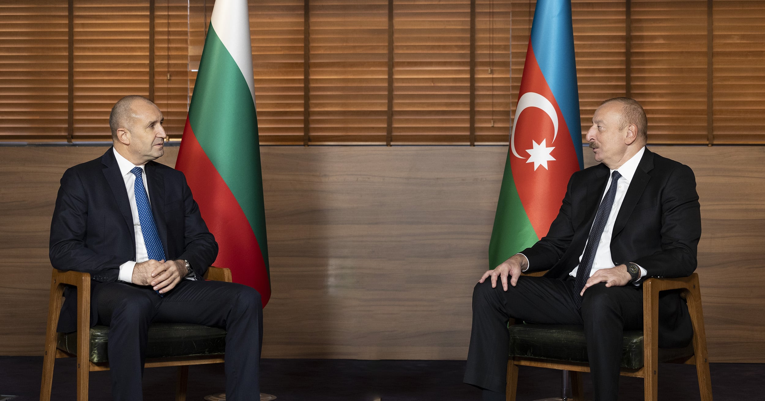 Румен Радев и Илхам Алиев Снимка Президентство
Стратегическото партньорство между България