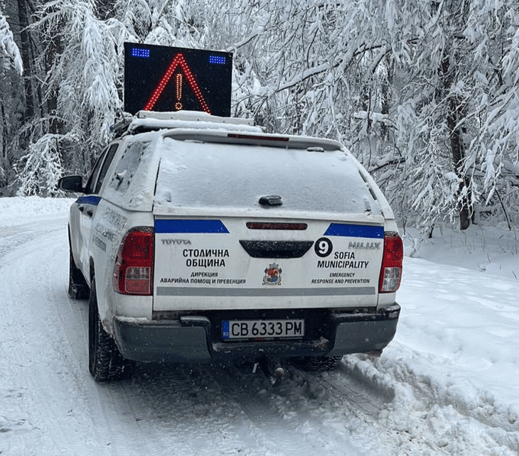 Аварийни екипи на Столична община са помогнали на 12 души