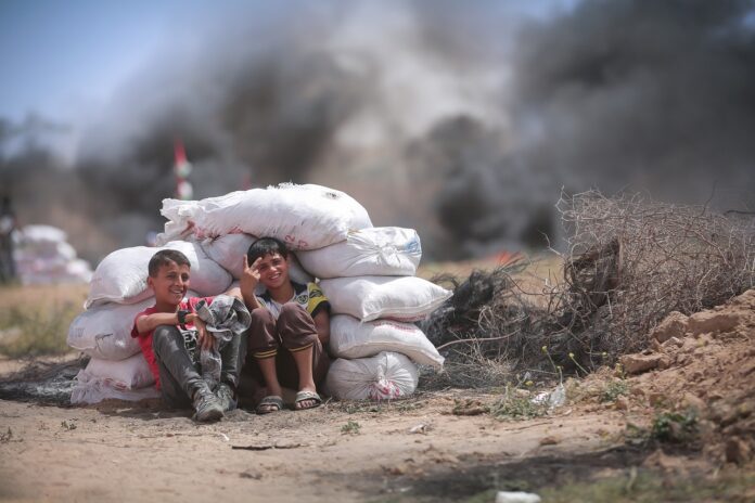 Деца, Ивицата Газа