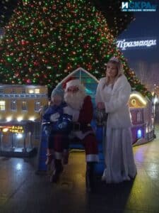 Дядо Коледа и Снежанка