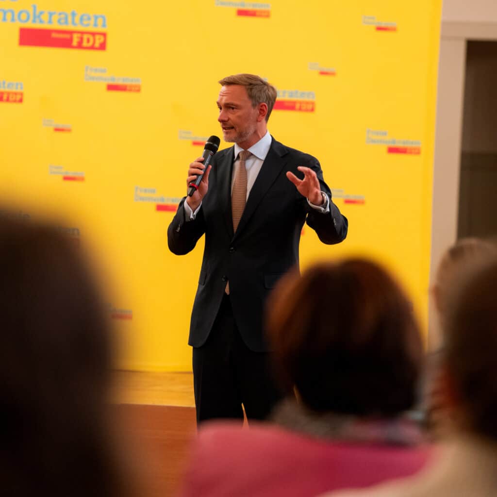 Германският министър на финансите Кристиан Линднер обяви плановете си да