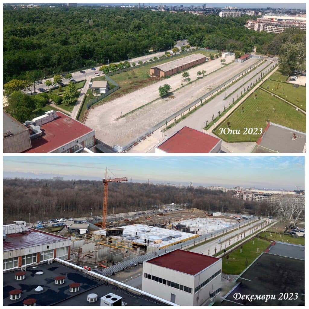 Строителство на хеликоптерна площадка