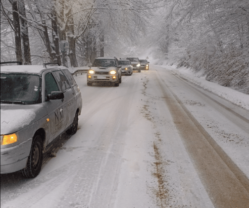 Задръстване на "Петрохан"