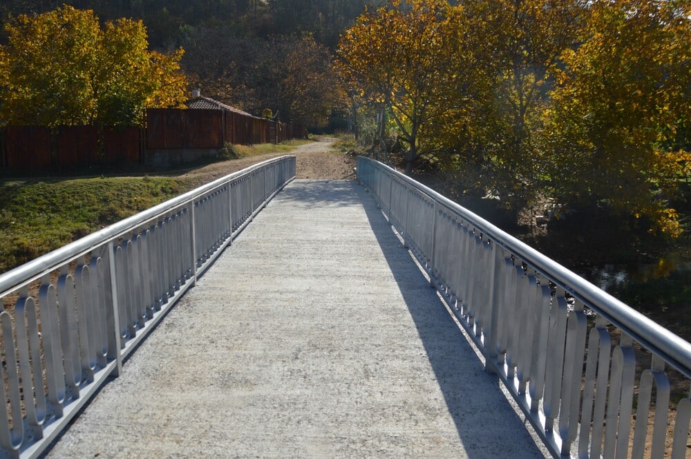 Мостът над река Струма който е свързва няколко благоевградски села