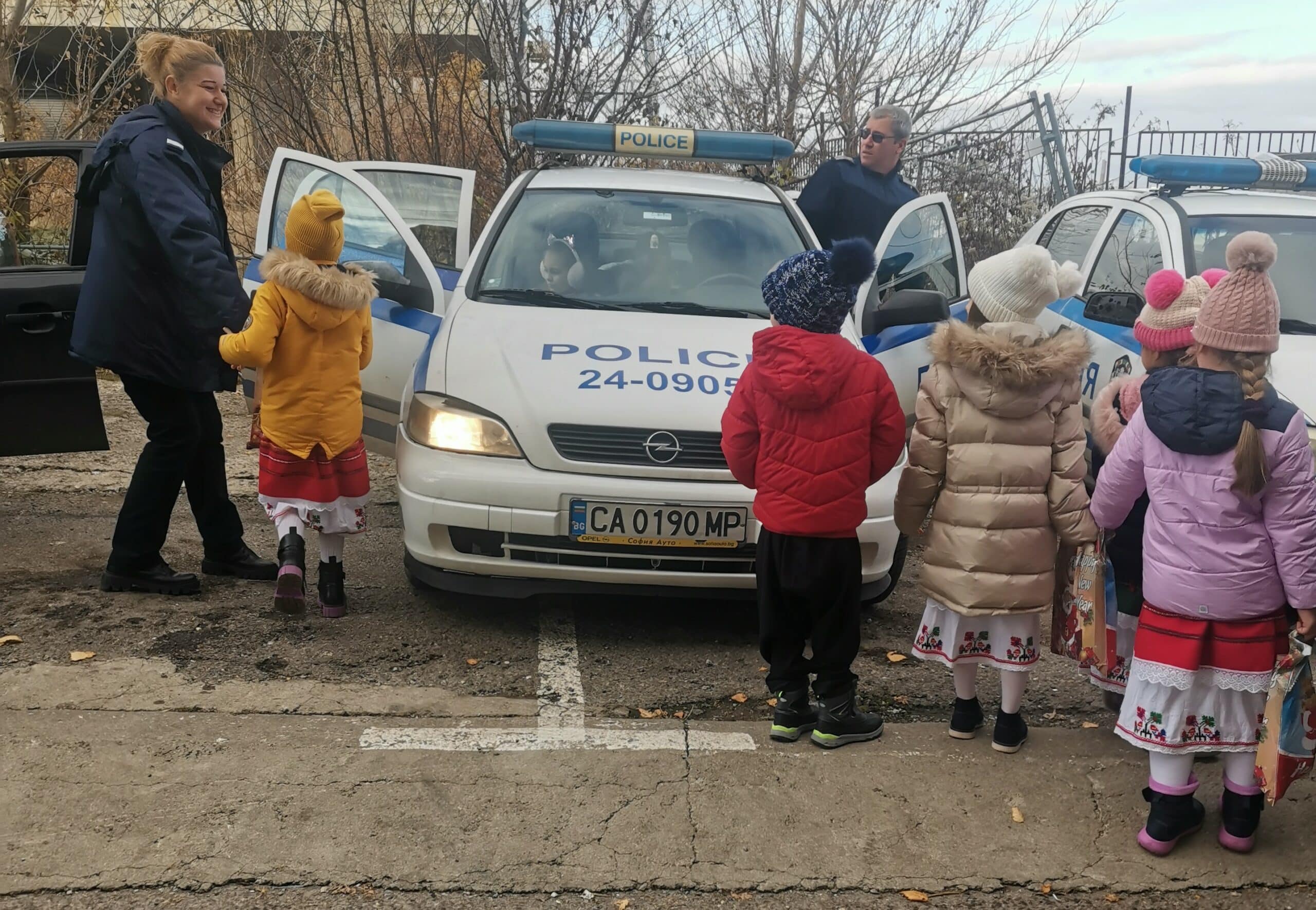 Малчуганите от столичната 55 детска градина Иглика бяха посрещнати радушно