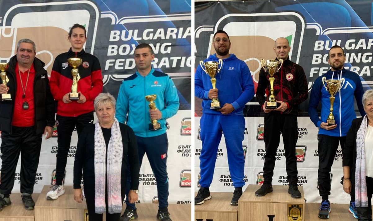 ЦСКА и Локомотив София спечелиха отборните титли по бокс съобщиха