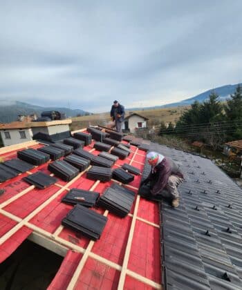 Поставяне на покрив