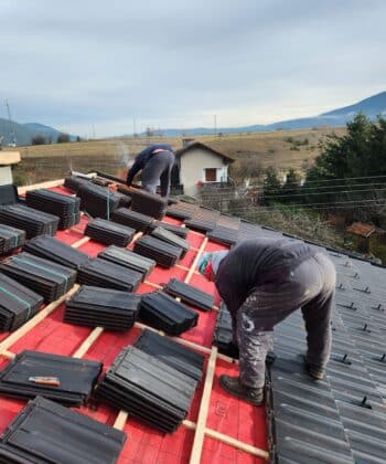 Поставяне на покрив