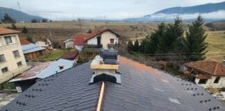 Поставяне на покрив