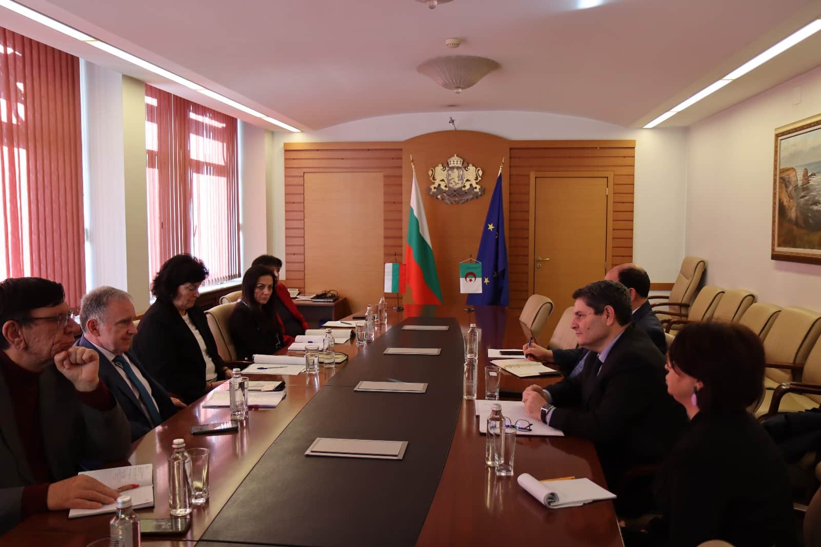 Заместник министрите на земеделието и храните Александър Йоцев и доц д р