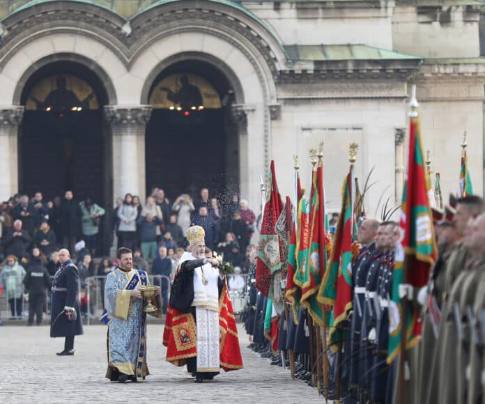 Освещаване на бойните знамена