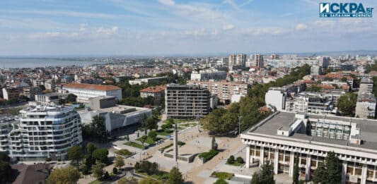 Бургас, дрон