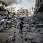 Разрушения в Газа