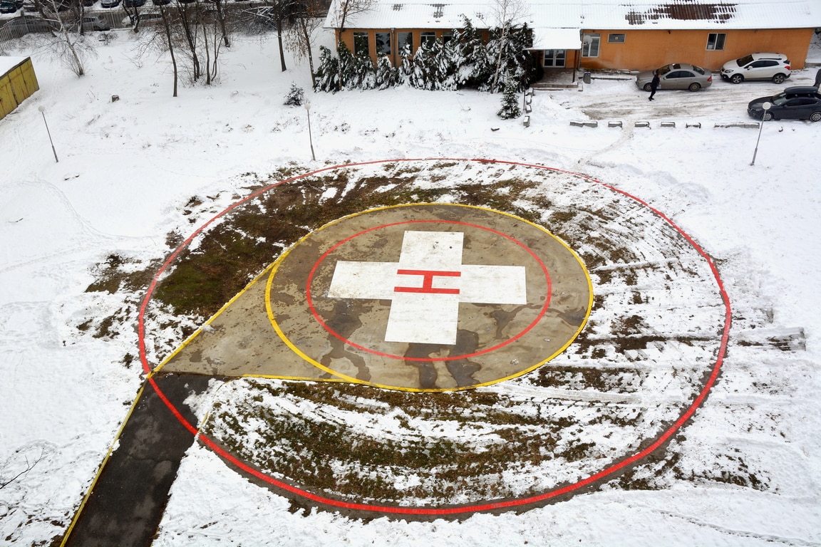 Първото болнично вертолетно летище в София вече има регистрация съгласно