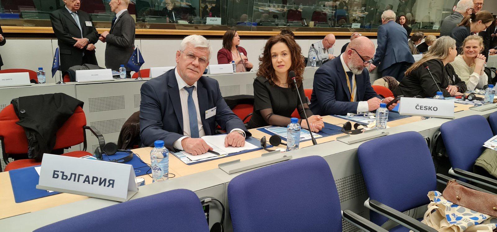 Министърът на земеделието и храните Кирил Вътев участва в министерска