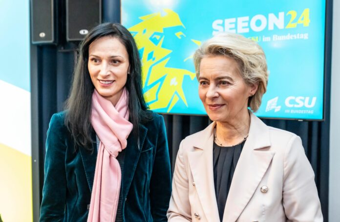 Мария Габриел с Урсула фон две Лайен