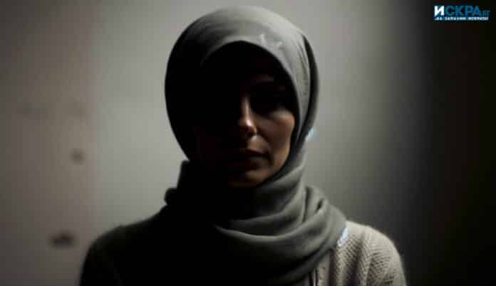 Жена със забрадка