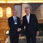 Николай Денков и Тони Блеър