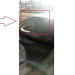 Паднала отломка върху кола