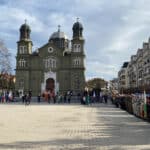 Освещаване на бойните знамена в Бургас