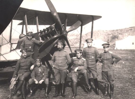 Летище Белица, 1917 г.