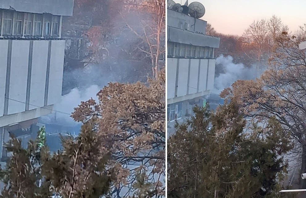 Рано тази сутрин е избухнал голям пожар на Централния градски