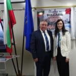 Проф. Добри Ярков и Мария Габриел